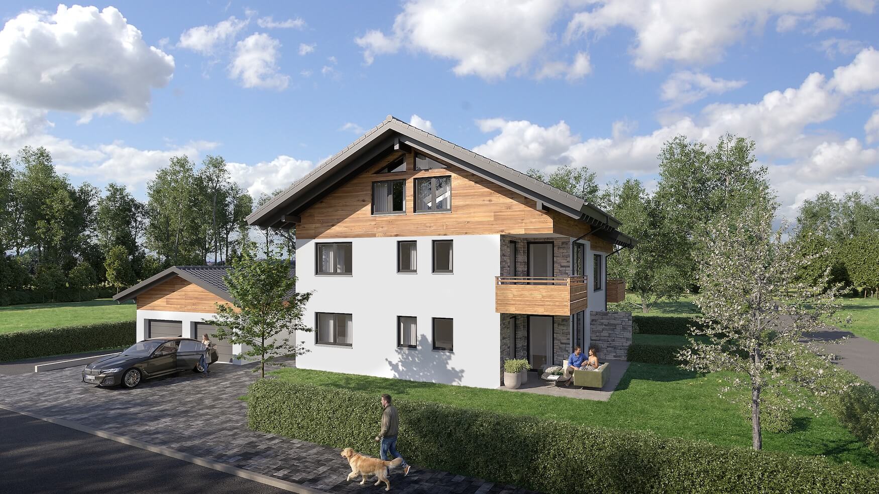 Maisonette Wohnungen in Unterammergau | Lachenbachweg 18A