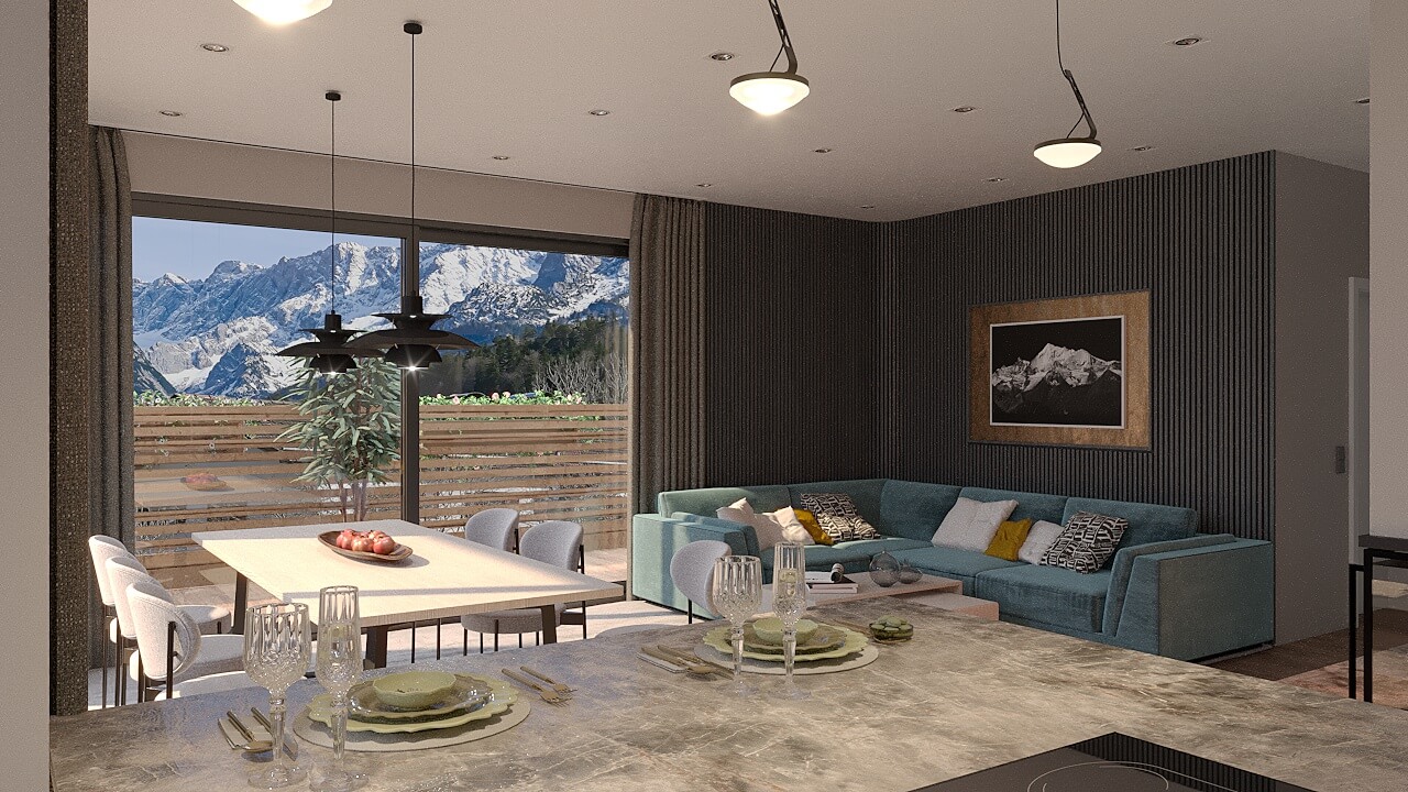 Alpenresidenz Garmisch-Partenkirchen | Wohnung 02 | Obergeschoss 03