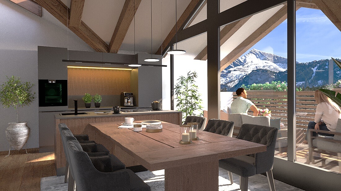 Alpenresidenz Garmisch-Partenkirchen | Wohnung 03 | Dachgeschoss 04